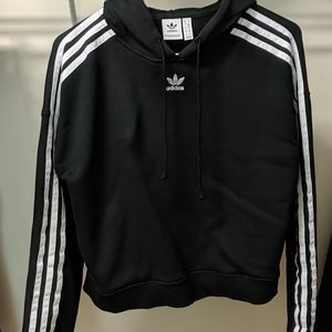 Adidas crop hoodie